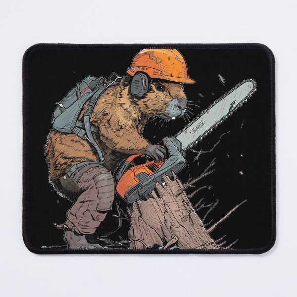 Item preview, Beaver Lumberjack Chainsaw designed and sold by titanosdesign.