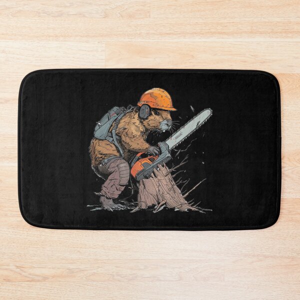 Item preview, Beaver Lumberjack Chainsaw designed and sold by titanosdesign.