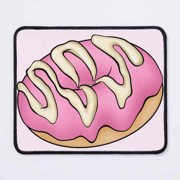 Item preview, strawberry creme fraise donut designed and sold by Green-z.