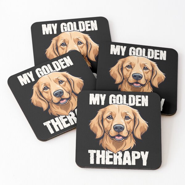 Item preview, Golden Retriever Therapy Dog Lover designed and sold by PrintCrafting.