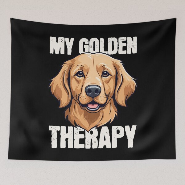 Item preview, Golden Retriever Therapy Dog Lover designed and sold by PrintCrafting.