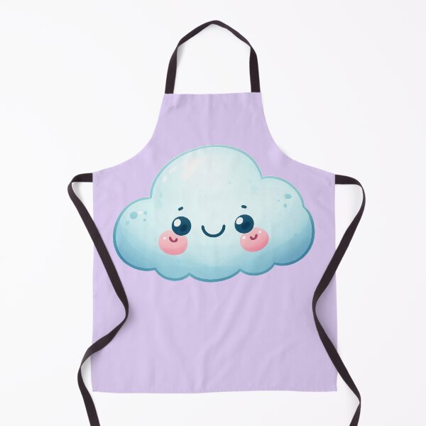 Item preview, Cute Happy Smiling Cloud in Watercolor designed and sold by GVibezPadel.
