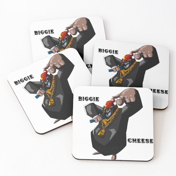 Item preview, Biggie cheese design designed and sold by kikatuniArts.