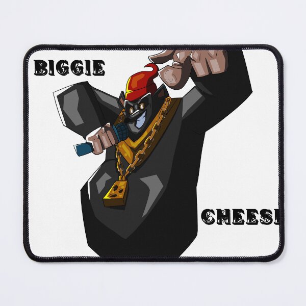 Item preview, Biggie cheese design designed and sold by kikatuniArts.