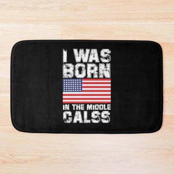 Item preview, I was Born In The Middle Class USA Shirt  designed and sold by Felinefinesse.