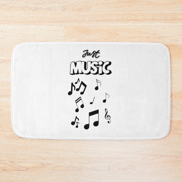 Item preview, Just Music: Notes in Black & White designed and sold by OllisShop.
