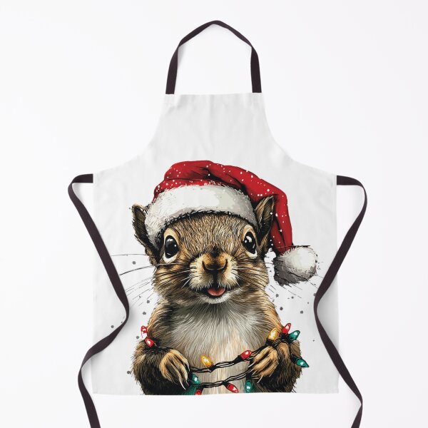 Item preview, Cute Christmas Squirrel designed and sold by NicolasGlowArt.