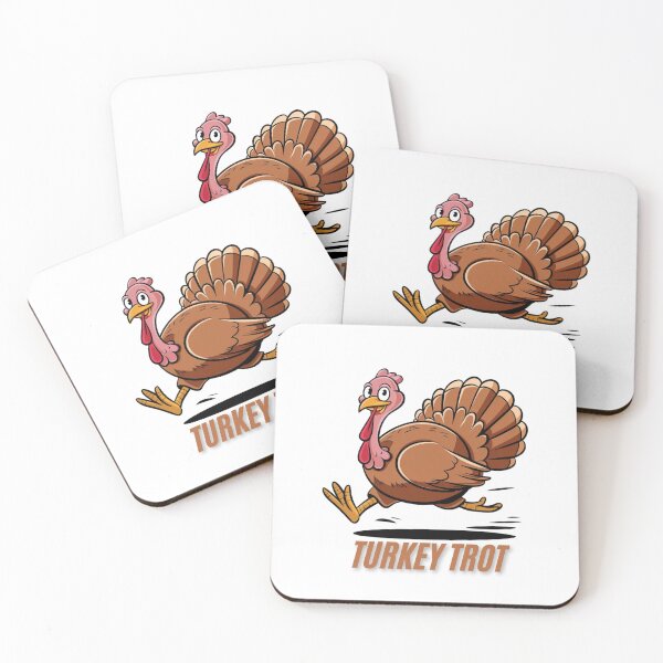 Item preview,  Turkey Trot Funny Thanksgiving Running Turkey   designed and sold by KolorellaS.