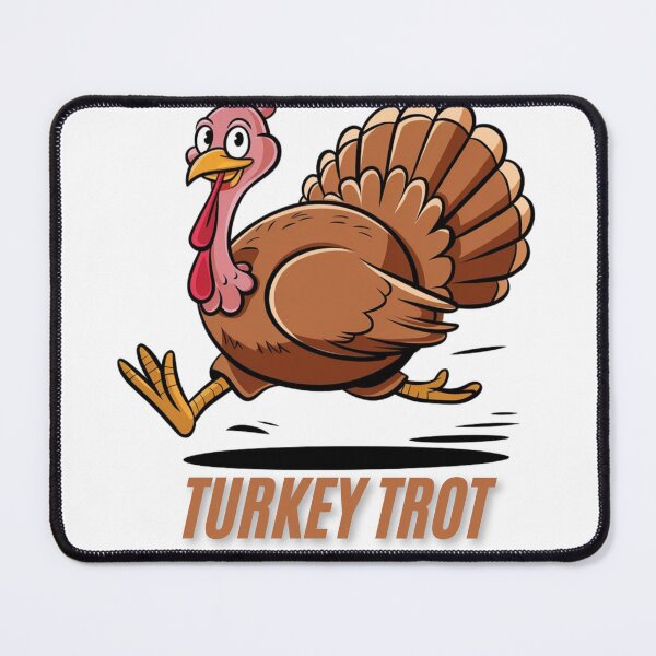 Item preview, Turkey Trot Funny Thanksgiving Running Turkey designed and sold by KolorellaS.