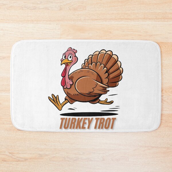 Item preview,  Turkey Trot Funny Thanksgiving Running Turkey   designed and sold by KolorellaS.