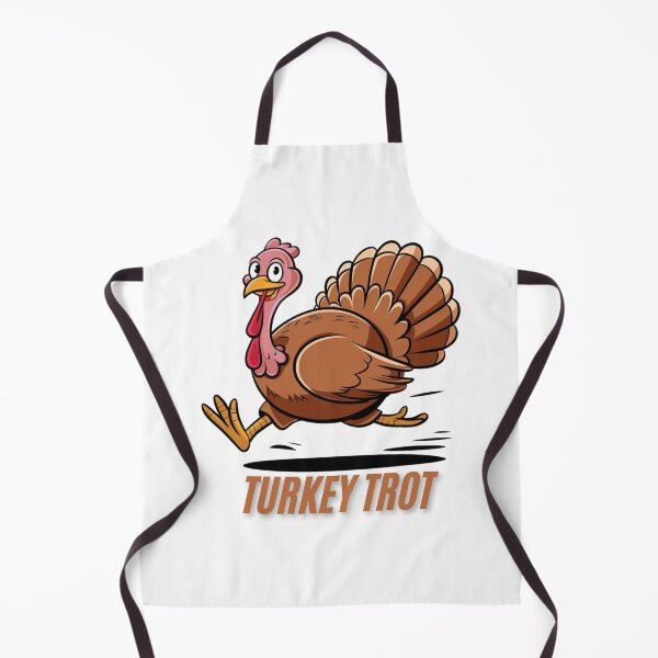Item preview, Turkey Trot Funny Thanksgiving Running Turkey designed and sold by KolorellaS.