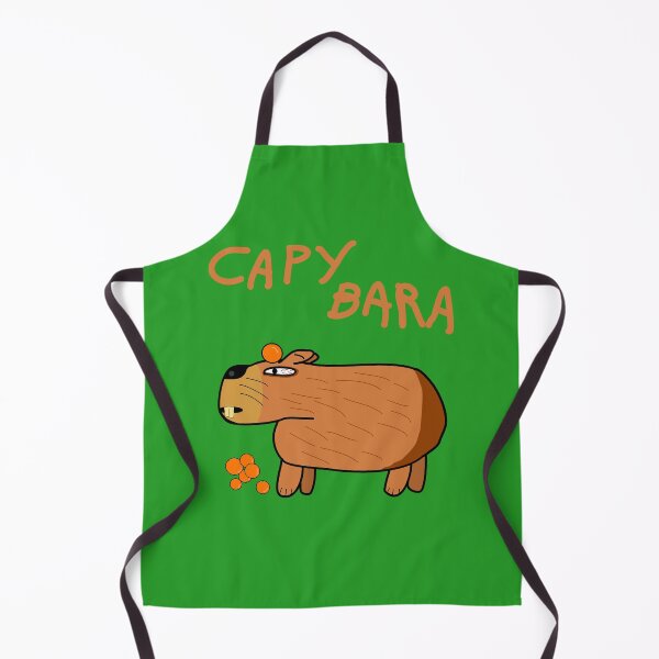 Item preview, Capybara With Mandarin On Head designed and sold by LolBuy.