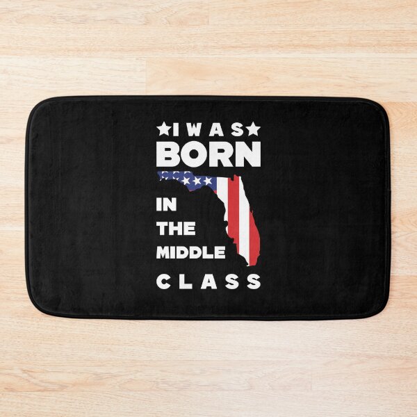 Item preview, I was Born In The Middle Class USA Shirt  designed and sold by Felinefinesse.