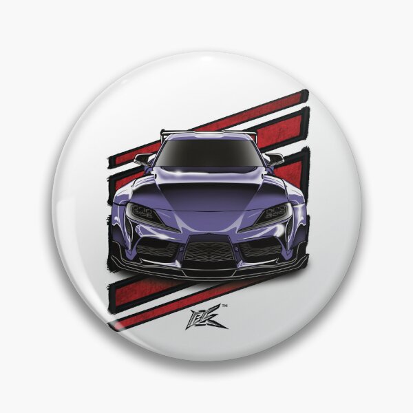 Item preview, toyota gr supra a90 purple  designed and sold by NaquashM.