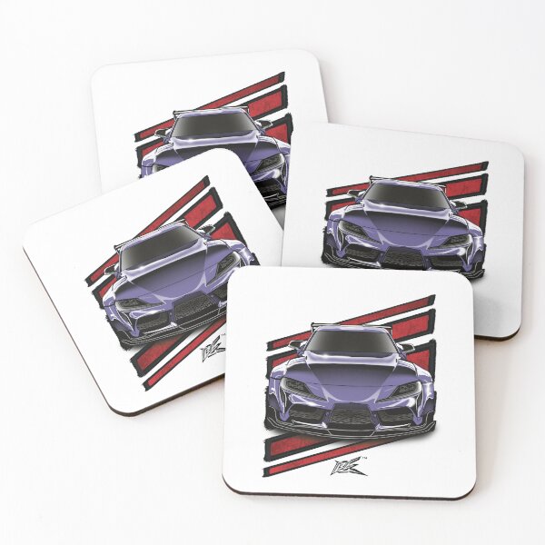 Item preview, toyota gr supra a90 purple  designed and sold by NaquashM.