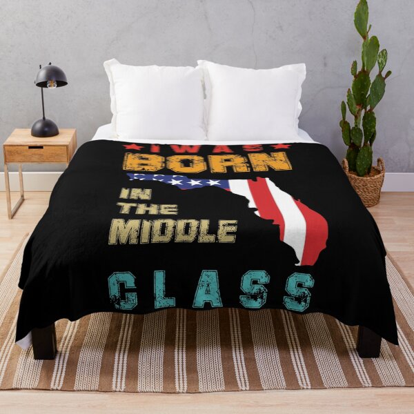 Item preview, I was Born In The Middle Class Florida Shirt designed and sold by Felinefinesse.