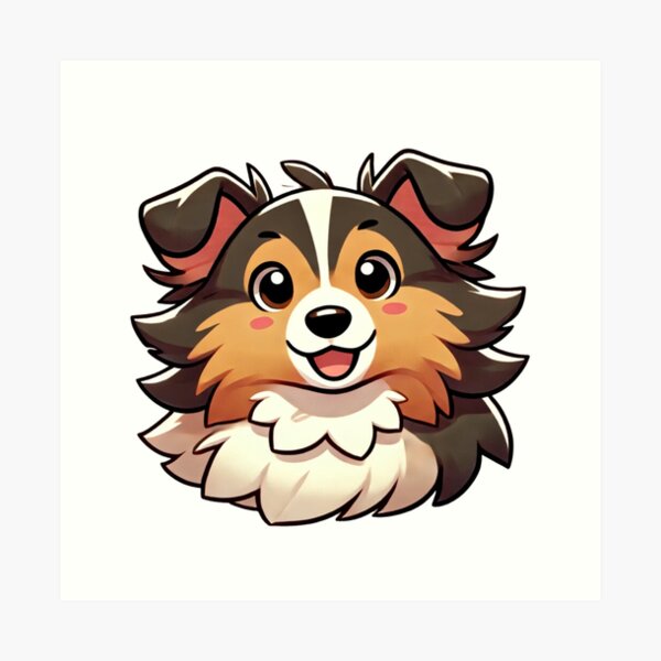 Item preview, Fabulous Shetland Sheepdog! designed and sold by NoelaniArt.