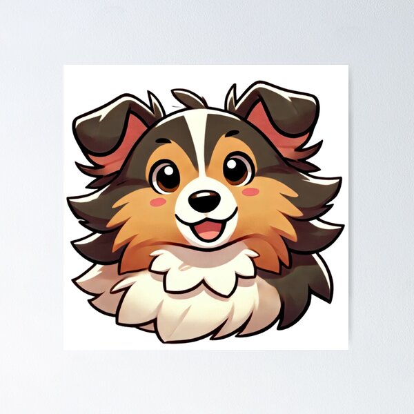 Item preview, Fabulous Shetland Sheepdog! designed and sold by NoelaniArt.