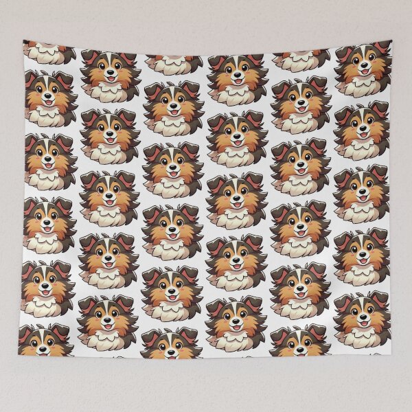 Item preview, Fabulous Shetland Sheepdog! designed and sold by NoelaniArt.