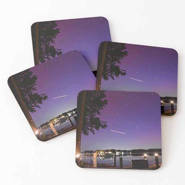 Item preview, Aurora Borealis Over Lake Murray South Carolina designed and sold by LisaWootenPhoto.