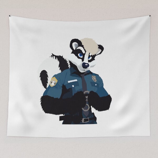 Item preview, Skunk Cop designed and sold by KlakkDrawsStuff.