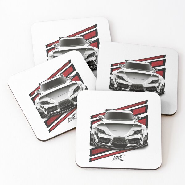 Item preview, toyota gr supra a90 white  designed and sold by NaquashM.
