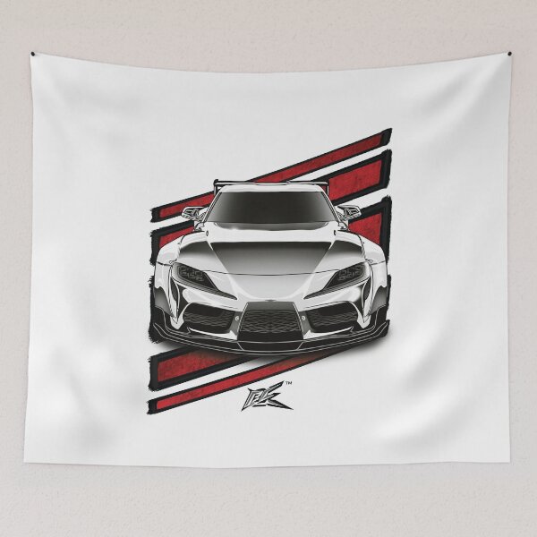 Item preview, toyota gr supra a90 white  designed and sold by NaquashM.