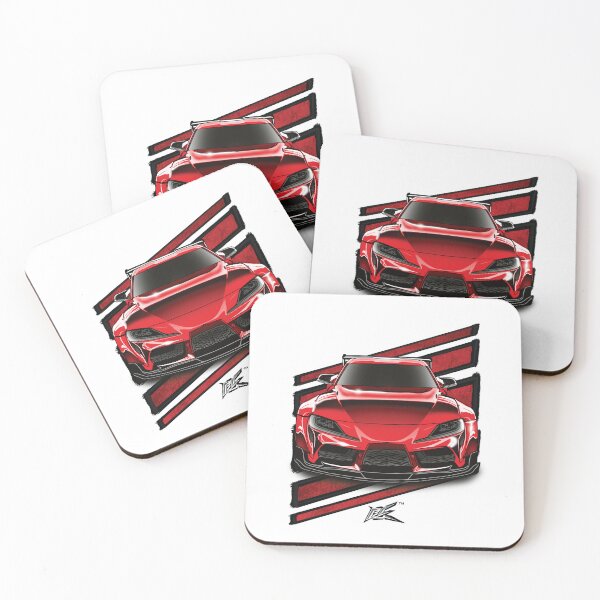 Item preview, toyota gr supra a90 red designed and sold by NaquashM.