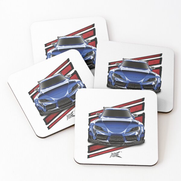 Item preview, toyota gr supra a90 blue  designed and sold by NaquashM.
