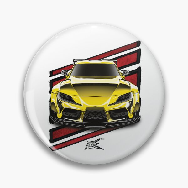 Item preview, toyota gr supra a90 yellow  designed and sold by NaquashM.