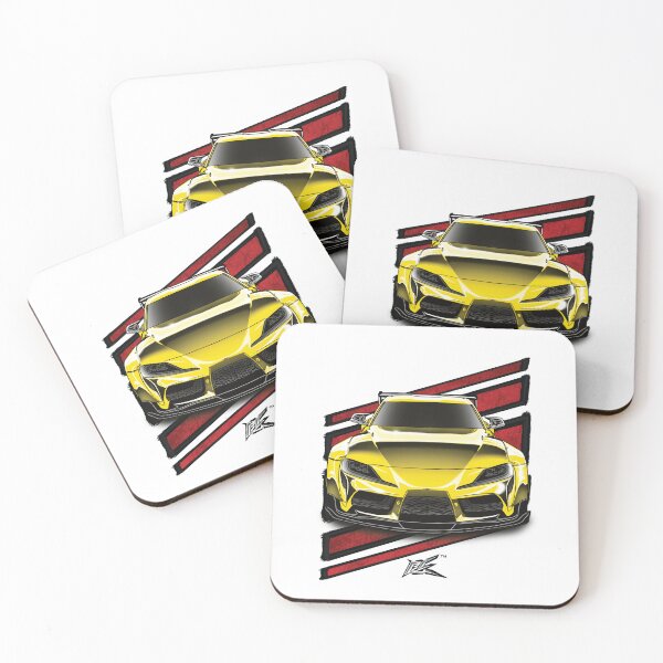 Item preview, toyota gr supra a90 yellow  designed and sold by NaquashM.
