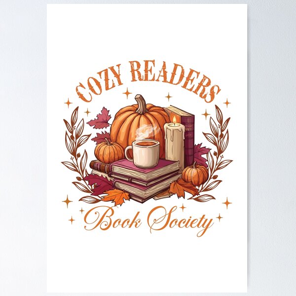 Item preview, Cozy Readers Book Society designed and sold by kjanedesigns.