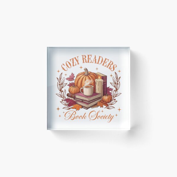 Item preview, Cozy Readers Book Society designed and sold by kjanedesigns.