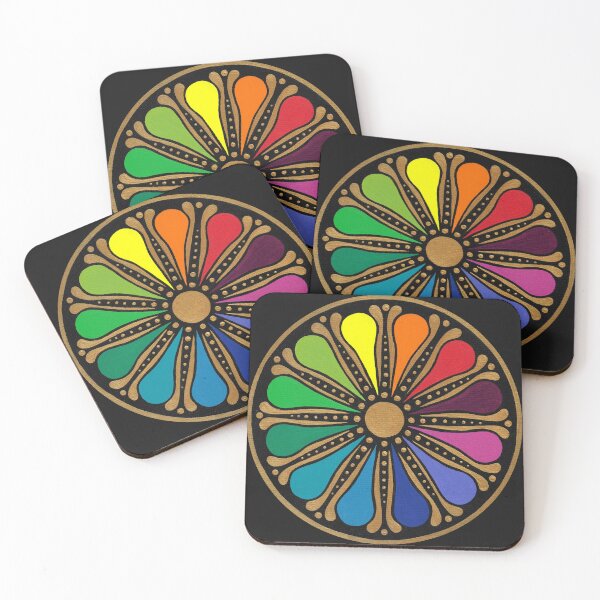 Item preview, rainbow mandala designed and sold by Sandra  Steinke.