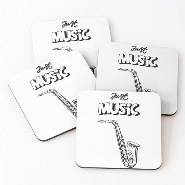 Item preview, Just Music: Saxophone in Black & White designed and sold by OllisShop.