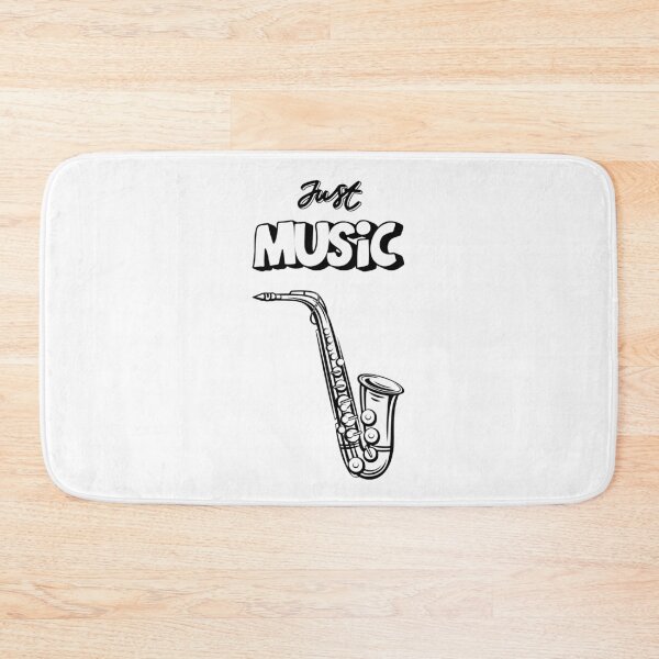 Item preview, Just Music: Saxophone in Black & White designed and sold by OllisShop.