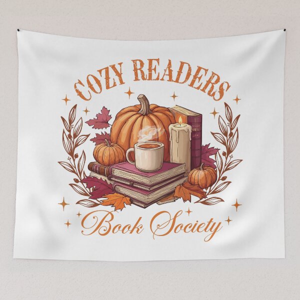 Item preview, Cozy Readers Book Society designed and sold by kjanedesigns.