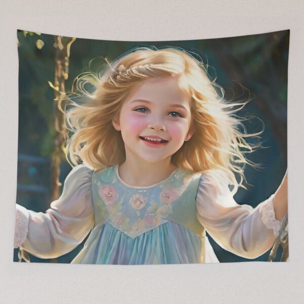 Item preview, Our Little Girl in Heaven designed and sold by BubbleGalaxy.