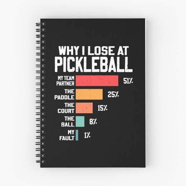 Item preview, Why I Lose at Pickleball Player Funny Pickleballers designed and sold by Phoebeys.