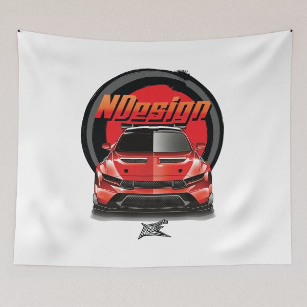 Item preview, mustang gtd red  designed and sold by NaquashM.