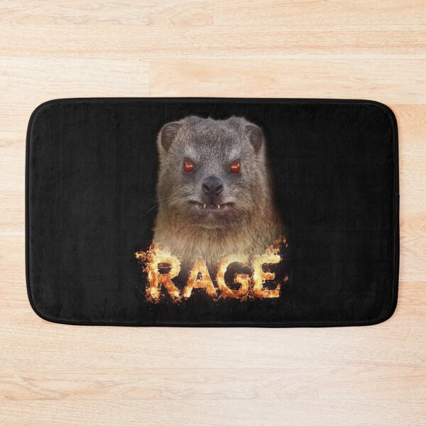 Item preview, Rage Rock Hyrax In Flames designed and sold by mrhyrax.