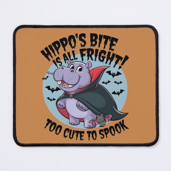 Item preview, Spooky Cute Hippo Halloween in Costume – Ideal for Animal Lovers designed and sold by EwaVerse.