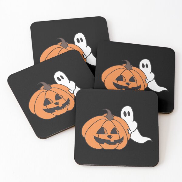 Item preview, Ghost with pumpkin designed and sold by samuartshop.