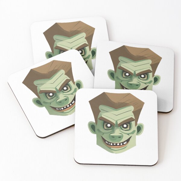 Item preview, Minimalistischer Zombie Kopf designed and sold by BysonDesigns.