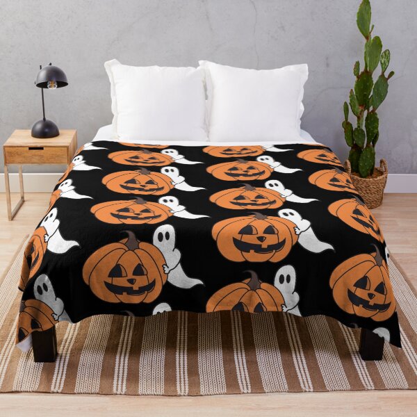 Item preview, Ghost with pumpkin designed and sold by samuartshop.