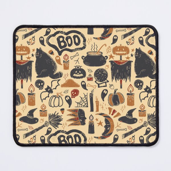 Item preview, Halloween Autumn Mystical Retro Vintage Pattern designed and sold by NayaChu.