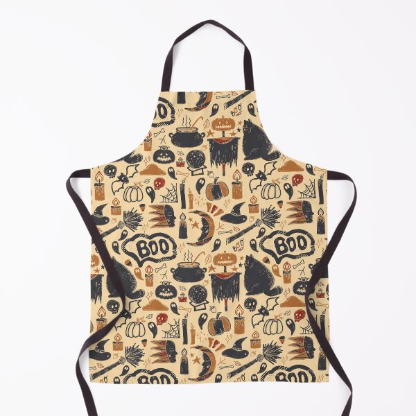 Item preview, Halloween Autumn Mystical Retro Vintage Pattern designed and sold by NayaChu.