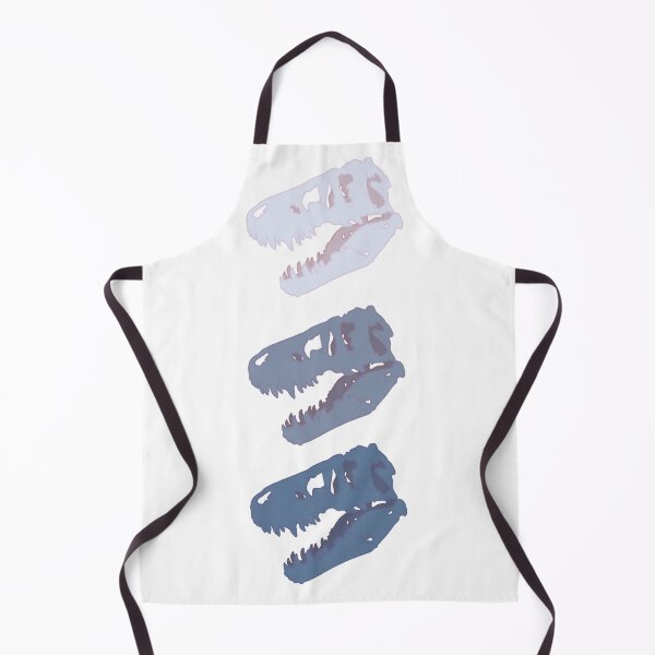 Item preview, Pop Art Dino heads grey designed and sold by Welsh-Hill.