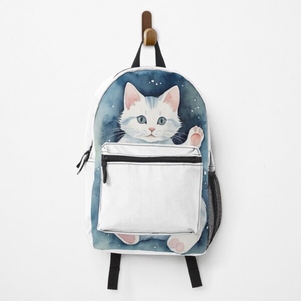 Aperçu de l'œuvre Chaton fantaisiste : motif abstrait et coloré de pattes de chat créée et vendue par milgraphics.