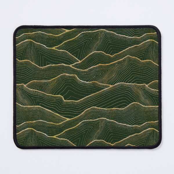 Item preview, Emerald and Gold Mountain Lines designed and sold by boldandbrashart.